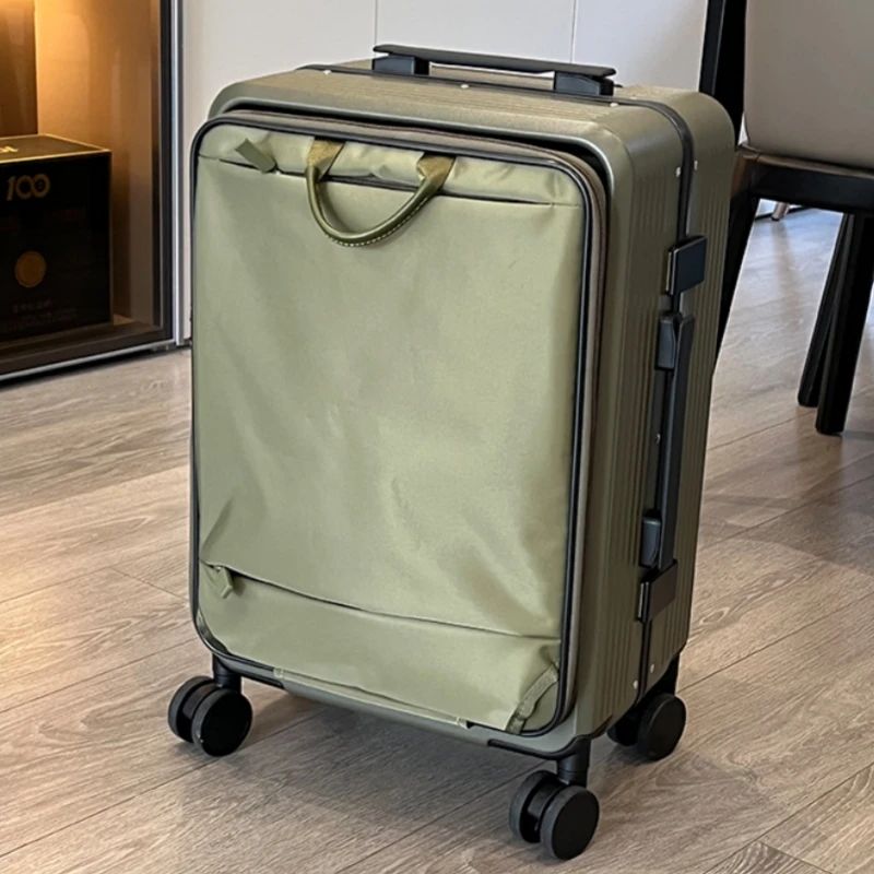 Valise 2-en-1 détachable avec  - Aluminum Frame Carry On Luggage avis et prix