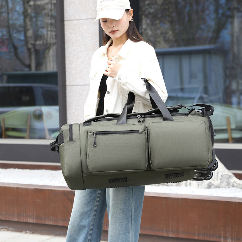 Nouveau sac de voyage en tissu - Foldable Rolling Luggage Bag avis et prix