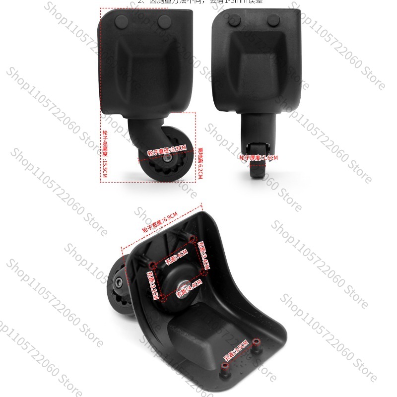Pour BW042 #   Roue de remplac - Silent Replacement Luggage Wheels avis et prix